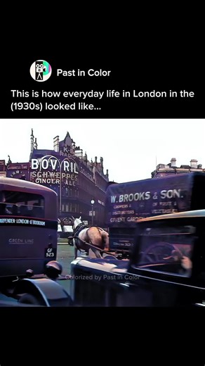 Exploring 1930s London Through Colorized Footage