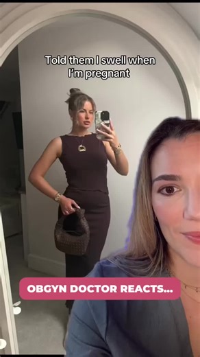 💧 Pregnant & dealing with swelling? Here’s what’s normal and what’s a red flag! ✔️ Swelling is common — especially in the third trimester. ✔️ But be mindful of sudden face/hand swelling, new headaches or visual changes (possible preeclampsia). 💬 Did you have any swelling? How did you manage it? 📹: