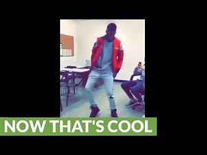 Dude pulls off epic invisible box challenge