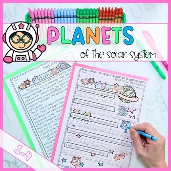 Planets of the Solar System Space Facts 3rd Grade Reading Passages Comprehension