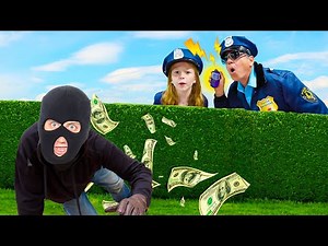 Nastya and dad are investigating crimes