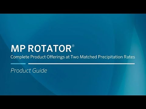 Hunter MP Rotator Complete Product Guide