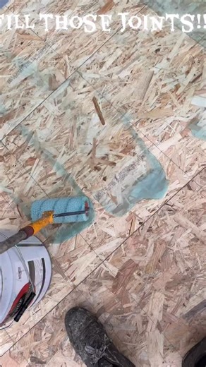 1.9K views · 56 reactions | A massive exaggeration on how to get the resin in the joints but I’m just showing that you want to fill them joints with resin. This then bonds the T&G together and will mean the roof will expand and contract as one. The more resin the better. | London GRP Roofing ltd | Facebook