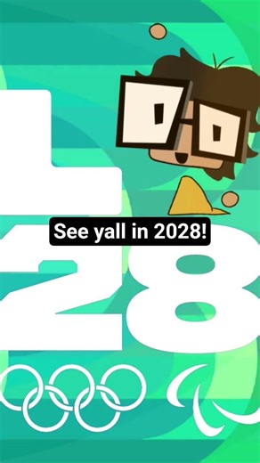 Get this creature off the logo #animation #olympics #la28