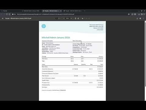 Odoo Payslip Report — wkhtmltopdf vs PlutoPrint | OrbitPDF