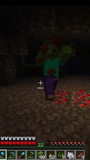 NEST OF SPIDERS!!!! #minecraft #minecraftshorts #minecraftsurvival #minecraftzombie #minecraftspider