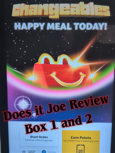 McDonald's Changeables Review: Does It Joe?
