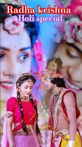 radha krishna holi special song 🥰 #holi Rang leke khelate gulal #shortsfeed #holi2026