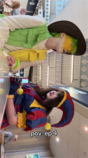 mmm cheezburger! #viral #fyp #tadc #theamazingdigitalcircus #cosplay #cosplayer #pomni #gummigoo