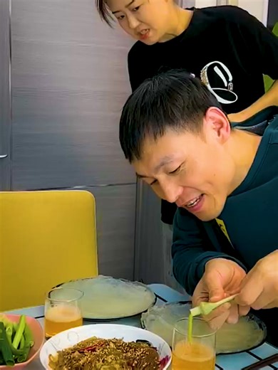 Funny Husband & Wife Eating Show So Yummy 2026 Ep 618 #fyp #husbandandwife #eating #asmreating #fouryou #Tricks