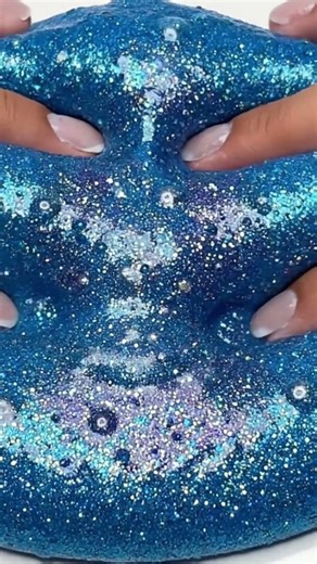 Galaxy Slime ASMR | The Most Satisfying Sounds 🎧 #Shorts