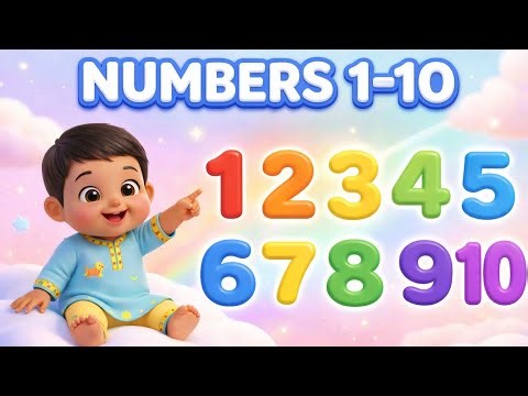 Numbers Song for Kids | Learn Numbers 1 to 10 | Counting Song for Toddlers & Preschool