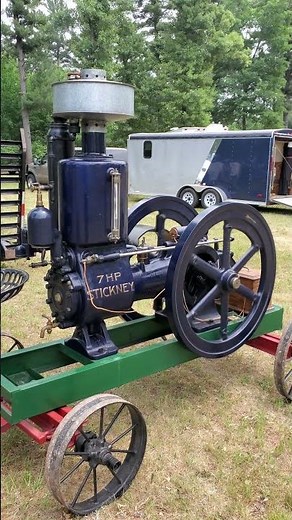 RARE 1910 Stickney 7hp Hit Miss Engine