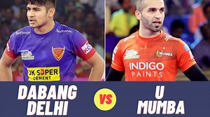 Pro Kabaddi PKL 8 Highlights: Dabang Delhi beats U Mumba 36-30, Super 10 for Vijay