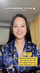 This sweet little song, 'Good Morning to You,'🌤️is perfect for starting the day with a smile! It's great for kids to learn greetings, build routines, and spread positive energy in the morning. Sing it with your little ones and make mornings more joyful!❣️🎶🌈✨ #kidsong #nurserysong #forkids #songforkids #NurseryRhymes #preschool #kindergarten #earlychildhoodeducation #kinderteacher #fbreelsfypシ゚viral #reelsfypシ #trendingreels #foryouシ #fyp #forkids #learning #singwithme #reels #trend #fypシ゚vira