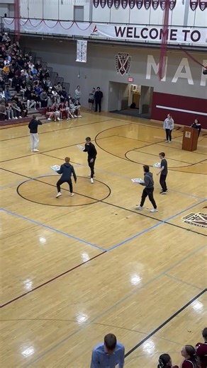 This was fun! Dowling Catholic High School had a Pizza Box Knockout - a challenge going viral on TikTok right now. We donated pizza boxes to the players and pizzas to the winners. Scornovacca's loves to sponsor things like this. Keep us in mind for your next event and thank you to the Dowling community for thinking of us! 🍕📦 #pizzaboxknockout | Scornovacca's Waukee
