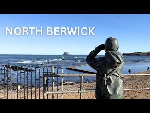 North Berwick Scotland Walking Tour | Beach to Harbour Seafront Walk (4K)
