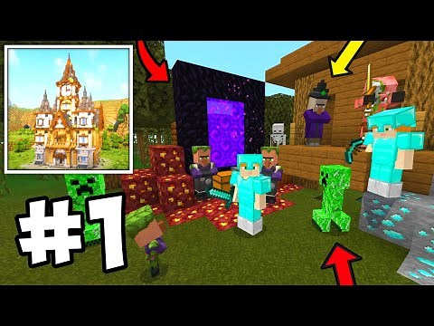 Craft Building Block World 3D New Multiplayer Survival Walkthrough Gameplay Part 1