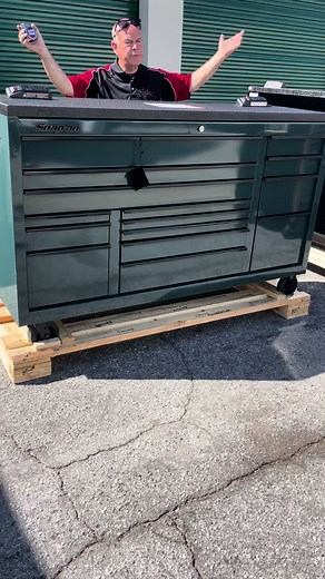 Snap-On 72” Classic toolbox with PowerTop, SpeedDrawer, PowerDrawer and GunRack!!!