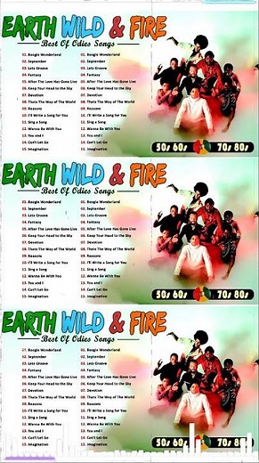 Earth Wind & Fire Greatest Hits | Best Songs of Earth Wind & Fire Full Album Earth Wind & Fire LT03