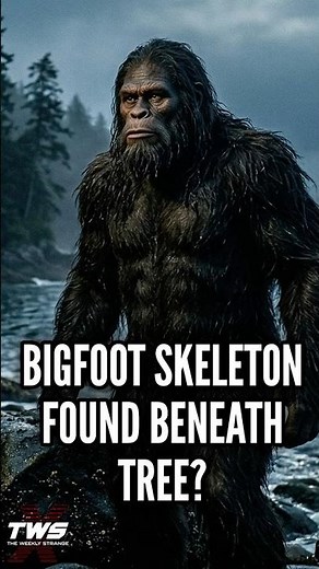 BIGFOOT SKELETON FOUND UNDERNEATH TREE? #paranormalpodcast #podcast THE WEEKLY STRANGE