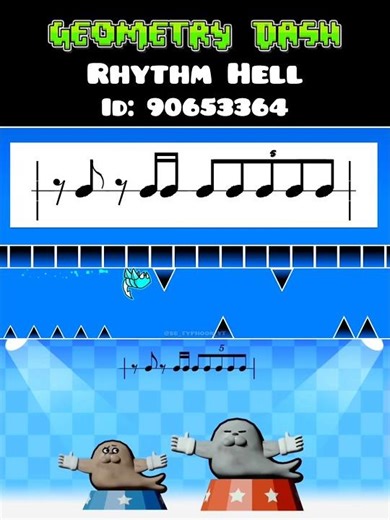Insane Rhythm Hell in Geometry Dash 😱