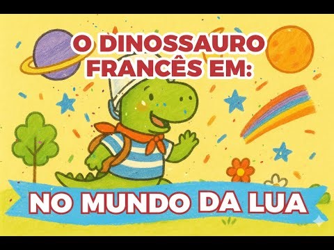 HISTÓRIA INFANTIL | EP.4 | O DINOSSAURO FRANCÊS NO MUNDO DA LUA