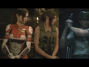 Resident Evil 2 Remake - All unlockable Costumes (Deluxe Edition)