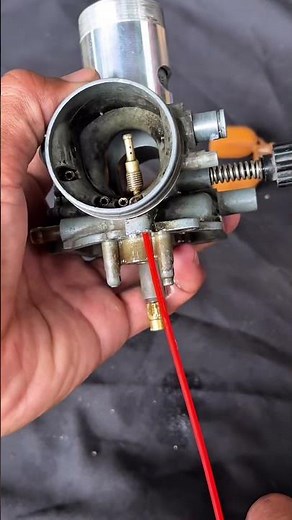 How to Clean and Unclog the Pilot Jet in Your Carburetor! #viralchallenge