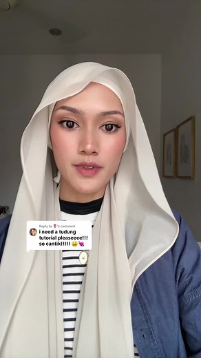 Replying to @🌷 heres the shawl tutorial ikut skunkk i dah buat 😂