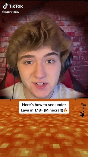 How To See Under Lava In Minecraft!🔥 #fyp #minecraft #learning #gaming #education #videogames #gamer #tiktokpartner #learnontiktok #learn