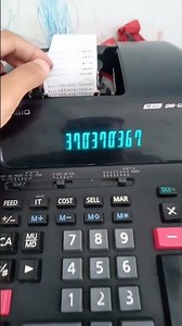 Memperbaiki Casio DR 120 TM Error