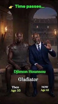 Young vs Old 🤖 | Gladiator PART 2 Then & Now #YoungVsOld #gladiator #Shorts #AI