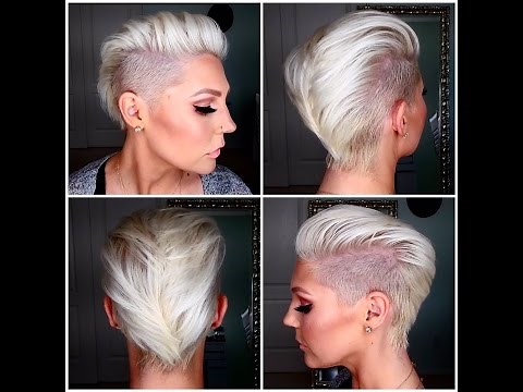How To Get & Maintain Short Platinum Blonde Hair