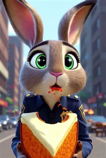 Judy Hopps Tries Human Food 🥕😲 | Funny Reactions | Zootopia