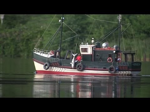 Chalutier Le Vendéen, comment construire un chalutier de pêche RC