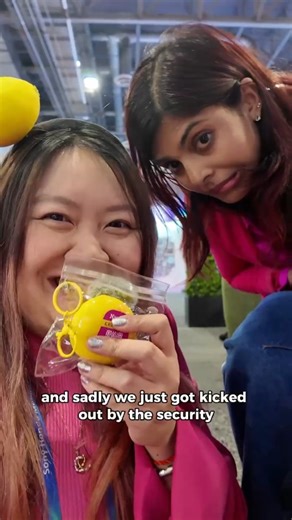 We've arrived at CES carrying a small lemon and a grand purpose. 🍋 Team Nancy just made waves at the largest tech event in the world, allowing the attendees "curiosity" to speak for itself. 😉😈 ⁠ #CES2026 #hellonancy #lem | Hello Nancy