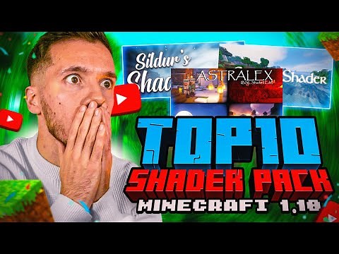 TOP 10 SHADERS 1.18 sur MINECRAFT (c'est magnifique)