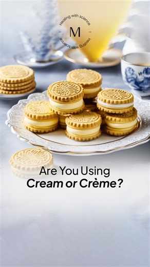 Miduty on Instagram: "Cream and crème may look similar, but they are not the same. That small spelling difference can change the ingredients, processing, and how the product fits into your routine. If you’ve never checked the label closely, this might surprise you. 🎥Watch the video to know more. #CreamVsCreme #IngredientAwareness #FoodEducation #SmartChoices #CleanChoices #miduty #midutykids"