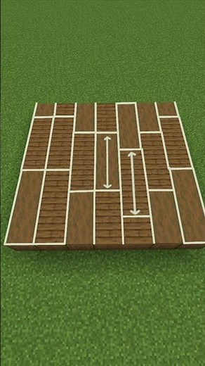 Minecraft Wooden Floorboard Patterns