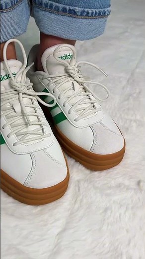 Adidas VL Court Bold Platforms: Elevate Your Style Game! #Adidas #SneakerAddict #ShoeCollection