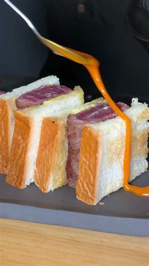 Wagyu Chateaubriand Katsu Sando 🥩 Dojima Osaka