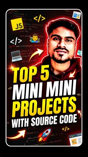 Unique Mini Projects for Computer Science Engineering Branch | CSE Mini Projects with Source Code 💯