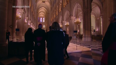 First look inside Notre Dame as it reopens 5 years after devastating fire
