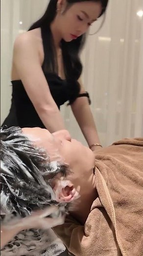 [Short ASMR] Scalp Scrub Therapy + 두피 스크럽 케어 / 頭皮スクラブケア feat. VVIP SUPREME DA NANG