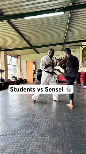 Kyokushin Dojo Sparring 🥋🔥 | White Belts, Orange Belt & Sensei (3rd Dan) Light Combat Training