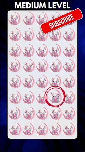 Can You Spot the Odd Rabbit? 🐰🔍 | Fun Brain Quiz #quiz #rabbit #shorts
