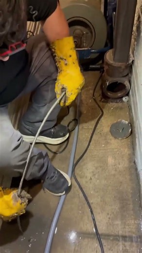 The right tools for a messy plumbing job! 🛑🔧