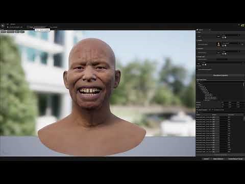 (Tutorial) UE5 Mesh Morpher Poser - Create Morph Targets from Arkit(Animation Blueprint)