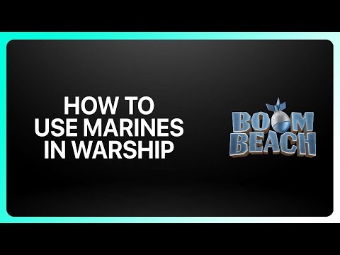 How To Use Marines In Warships Boom Beach 2026! Tutorial